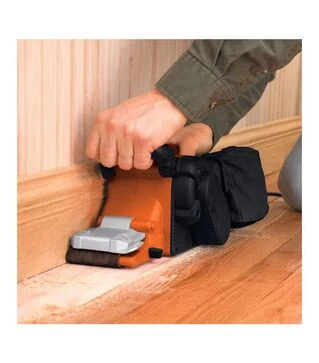 Шлифмашина ленточная BLACK+DECKER KA88, 720 Вт, лента 75х533 мм, подошва 75х195 мм