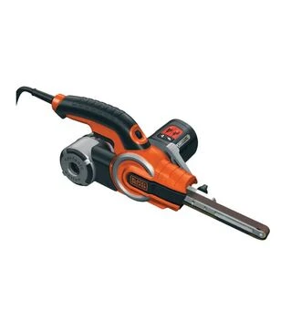 Шлифмашина ленточная BLACK+DECKER KA902EK, 400 Вт, лента 13х451 мм + комплект насадок, в кейсе