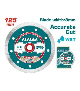 Алмазний диск TOTAL TAC2121253, 125 мм, для плитки (TAC2121253)