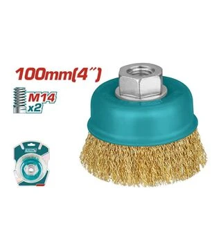 Щітка-крацовка TOTAL TAC31041, &Oslash; 100 мм (TAC31041)