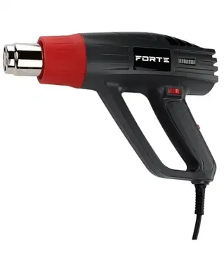Фен строительный Forte HG 2000-2V 2000Вт, 60,350,550С (30797)
