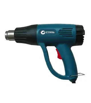 Фен строительный Сталь ТПД 2000-2 2000Вт, 400,600C (59153)