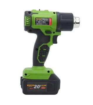 Будівельний фен акумуляторний Procraft PH-22 без АКБ та ЗП (030246)