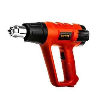 Строительный фен GTM HG2000EM, 80-600&deg;С, 300/500 л/мин, с LCD-дисплеем