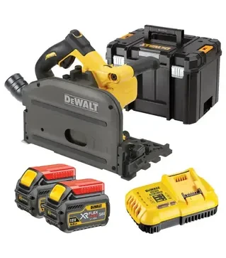 Пилосос будівельний акумуляторний DeWALT, 54В XR FLEXVOLT Li-lon,  довжина шланга 2.4 м, 