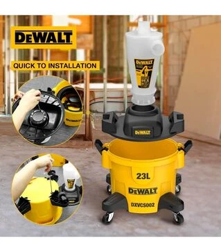 Фільтр-циклон DeWalt DXVCS002 для будівельних пилосмоків DXV20P, DXV20PTA, DXV30SAPTA, 23 л