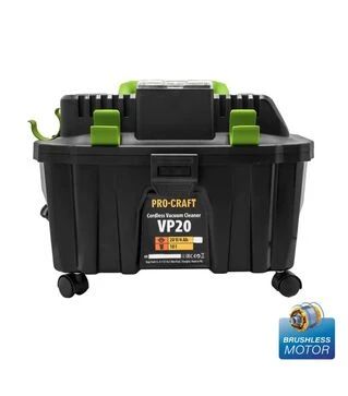 Пилосос будівельний акумуляторний Procraft VP-20 (030217)