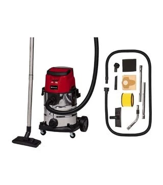 Пилосос будівельний акумуляторний Einhell TE-VC 36/25 Li S-Solo, 150 мбар, без АКБ та ЗП (2347170)