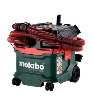 Пилосос будівельний акумуляторний Metabo AS 36-18 L 20 PC CC, без АКБ та ЗП (602072850)