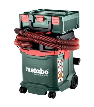 Пылесос строительный аккумуляторный Metabo AS 36-18 L 30 PC CC, без АКБ и ЗУ (602073850)