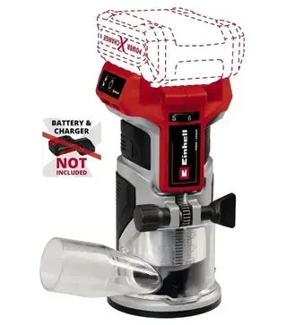 Фрезер кромковий акумуляторний Einhell TP-ET 18LI BL Solo без АКБ та ЗП (4350412)