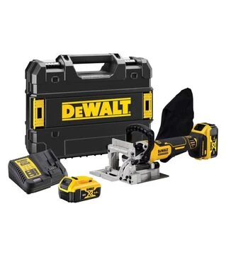 Фрезер ламельний DeWALT DCW682P2, XR Li-Ion 18 В 5 А*год, в кейсі