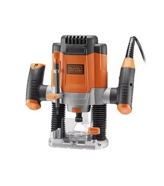 Фрезер BLACK+DECKER KW1200EKA, 1200 Вт, в кейсі