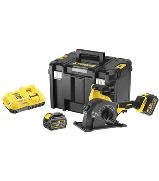 Штроборез аккумуляторный DeWALT диаметр диска 125х22.23 мм, вес 3.7 кг, без аккумулятора и ЗУ, TSTAK