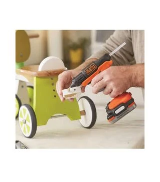Пистолет клеевой аккумуляторный BLACK+DECKER BDCGG12N, 12 B, 7 мм, 150 &deg;C, без АКБ и ЗП
