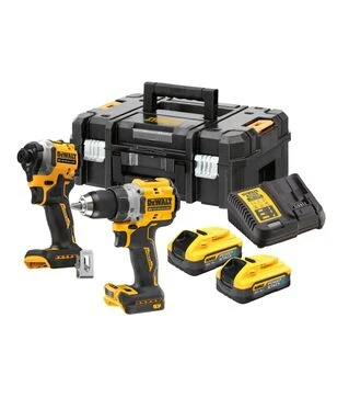 Набір акумуляторного електроінструменту DeWALT DCK2051H2T в кейсі TSTAK