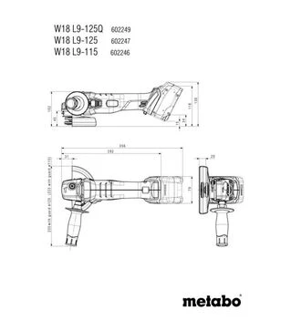 Набор аккумуляторного инструмента Metabo Combo Set 2.4.1, 18 В, кейс (685206510)