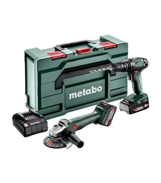 Набор аккумуляторного инструмента Metabo Combo Set 2.4.4, 18 В, кейс (685205500)