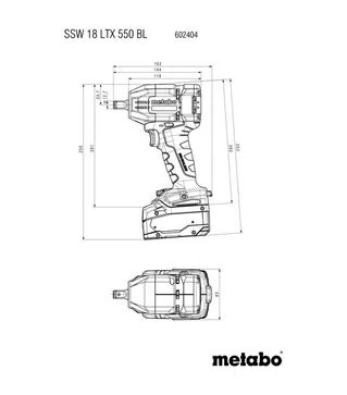 Набор аккумуляторного инструмента Metabo Combo Set 4.3.2, 18 В, сумка (685209000)