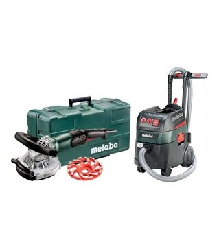 Набор: шлифмашина Metabo RSEV 19-125 Concrete + пылесос ASR 35 L ACP (691000000)