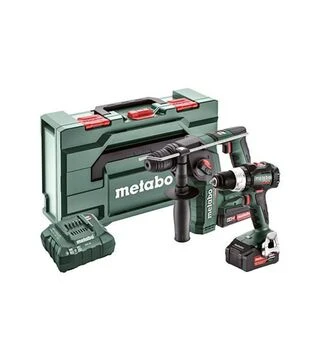 Набор аккумуляторного инструмента Metabo Combo Set 2.5.2, 18В, BSLTBL+BHLTXBL, кейс (685182000)
