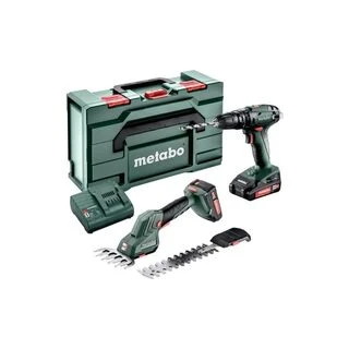 Набор аккумуляторного инструмента Metabo Combo Set 2.2.4, 18В, SB+SGS, кейс (685185000)