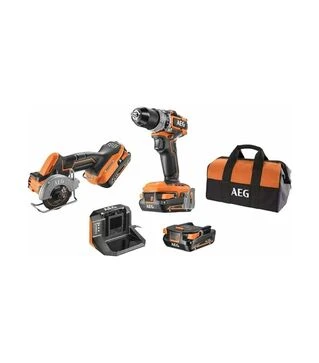 Набор аккумуляторных инструментов AEG JP18HLI-202B (4935480977)