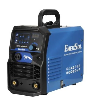 Сварочный инверторный полуавтомат EnerSol EWM-140AMDS, 20-140 A, 60%, 6,1 кВт