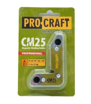 Кутник магнітний для зварювання PROCRAFT CM25 (900025)