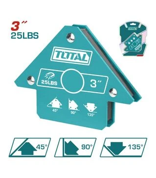Угольник магнитный для сварки TOTAL TAMWH25032 (TAMWH25032)