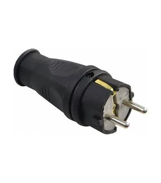 Вилка стандартная 16А IP44