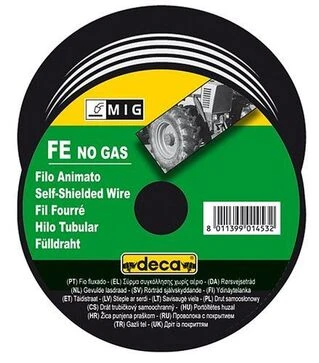 Зварювальний дріт DECA E71T-GS Ø 200 мм, 2,3 кг (10816)