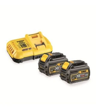 Зарядний пристрій DeWALT DCB118T2, 18/54 В, 8 А + 2 акумулятора