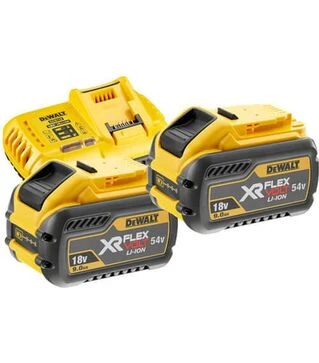 Зарядний пристрій DeWALT DCB118X2, 18/54 В, 8 А + 2 акумулятори DCB547