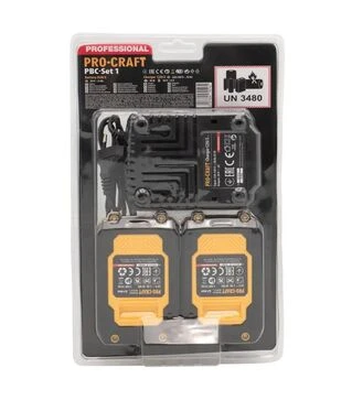 Зарядное устройство PROCRAFT Turbo PBC-SET 1+2 АКБ 20/2 (030265)