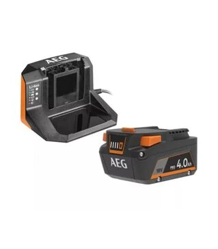 Набор аккумуляторных AEG SETL1840S: аккумулятор 18 В, 4 А*ч + зарядное устройство (4935478933)