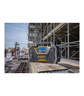 Зарядний пристрій-радіоприймач DeWALT DCR029 10,8-54 В, DAB+/FM, AUX, Bluetooth, USB