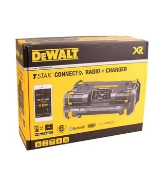 Зарядний пристрій-радіоприймач DeWALT DWST1-81078 Tstak 10,8-54 В, DAB+/FM, AUX, Bluetooth