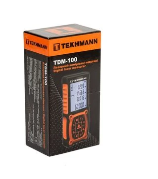 Вимірювач відстані лазерний Tekhmann TDM-100 (847654)