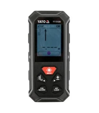 Дальномер лазерный двунаправительный YATO YT-731250, 2х100 м, &plusmn;2 мм