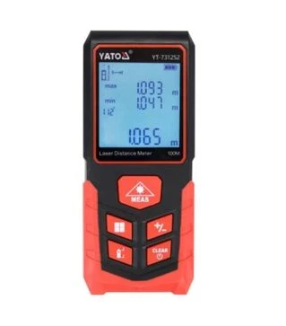 Дальномер лазерный YATO YT-731252, 100 м, &plusmn;2 мм