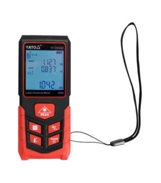Дальномер лазерный YATO YT-731252, 100 м, &plusmn;2 мм