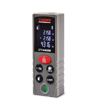 Дальномер лазерный CROWN CT44028, 40 м (CT44028)