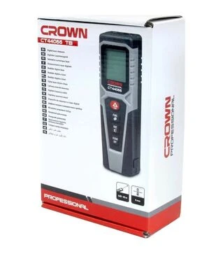 Дальномер лазерный CROWN CT44066, 40 м (CT44066)