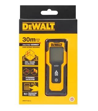 Дальномер лазерный DeWALT DWHT77100, 30 м (DWHT77100)