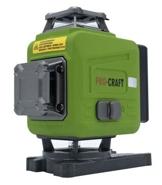 Рівень лазерний ProCraft LE-4GL, із зеленим діодом (407)