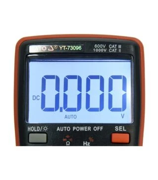 Мультиметр електричних параметрів YATO TRUE RMS (YT-73096)