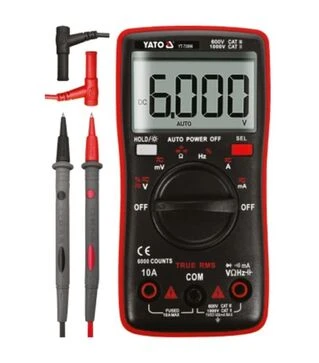 Мультиметр електричних параметрів YATO TRUE RMS (YT-73096)