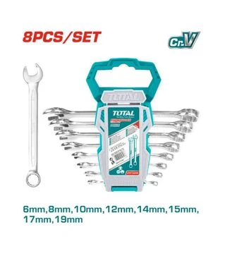 Набір гайкових ключів TOTAL THT102286, 8 шт. (THT102286)