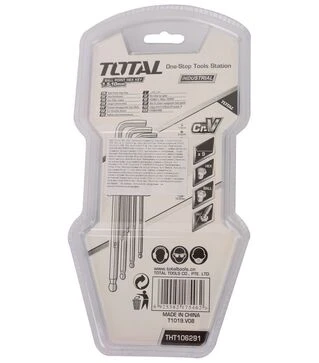 Набір шестигранних ключів TOTAL THT106291, 9 шт. (THT106291)